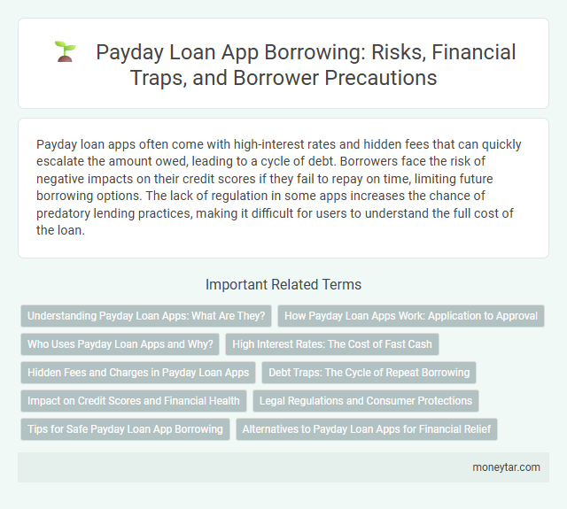 Payday Loan App Borrowing: Risks, Financial Traps, and Borrower Precautions