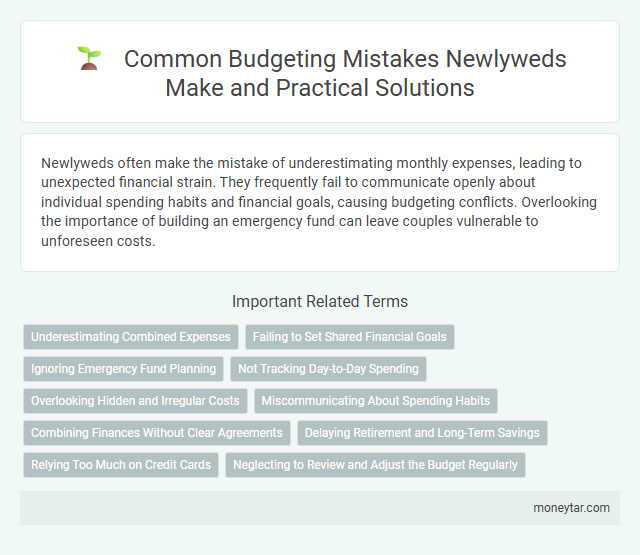 Common Budgeting Mistakes Newlyweds Make and Practical Solutions