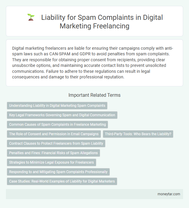 Liability for Spam Complaints in Digital Marketing Freelancing