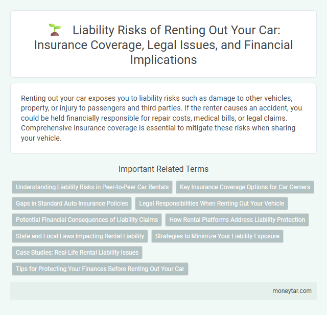 Liability Risks of Renting Out Your Car: Insurance Coverage, Legal Issues, and Financial Implications