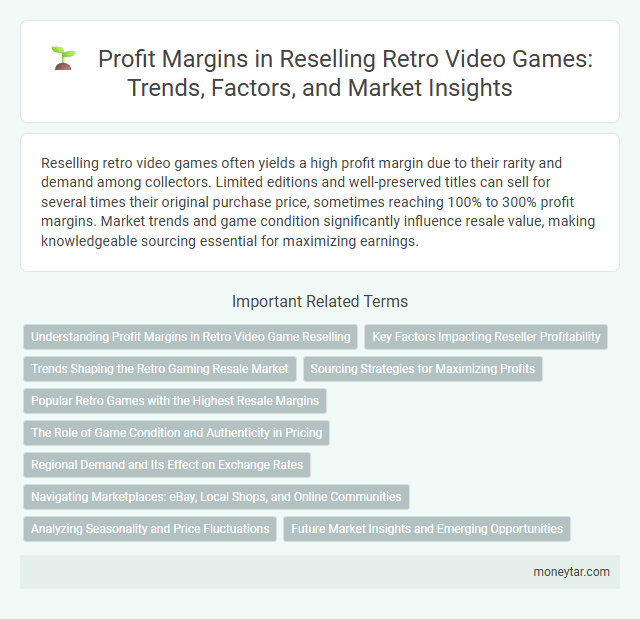 Profit Margins in Reselling Retro Video Games: Trends, Factors, and Market Insights