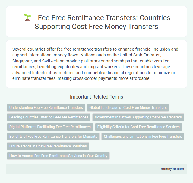Fee-Free Remittance Transfers: Countries Supporting Cost-Free Money Transfers