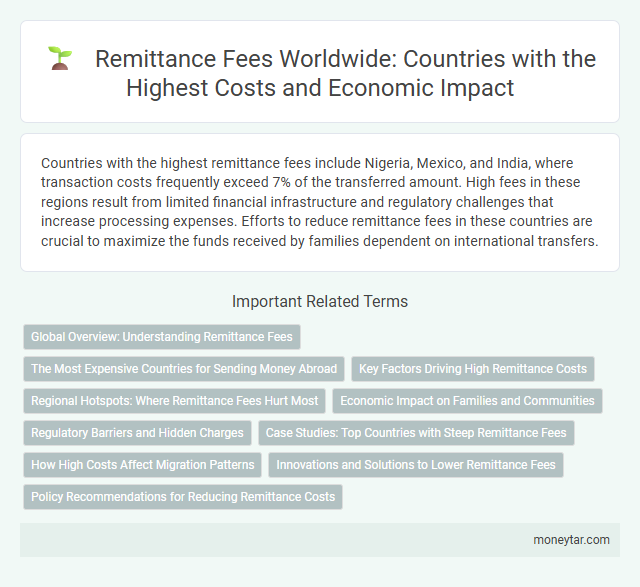 Remittance Fees Worldwide: Countries with the Highest Costs and Economic Impact