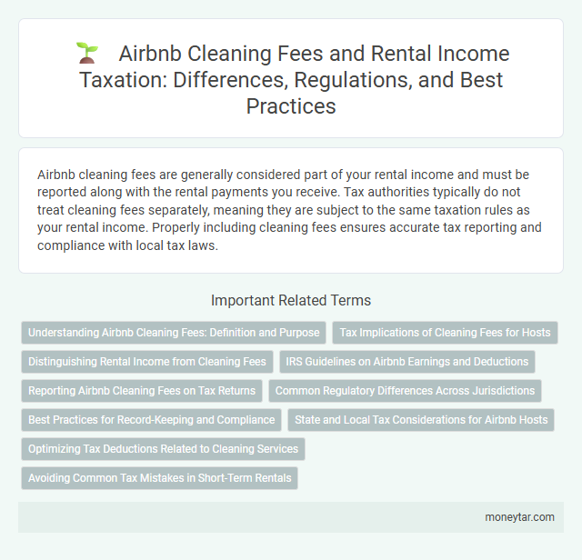 Airbnb Cleaning Fees and Rental Income Taxation: Differences, Regulations, and Best Practices