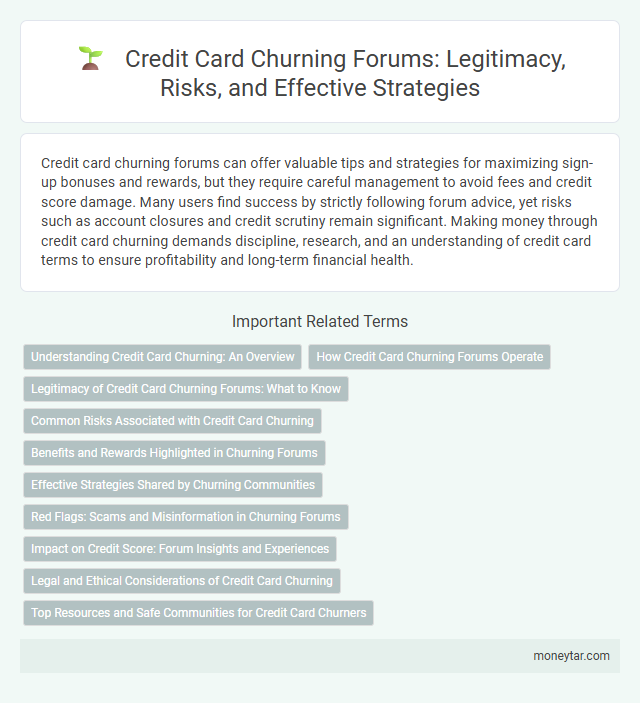 Credit Card Churning Forums: Legitimacy, Risks, and Effective Strategies
