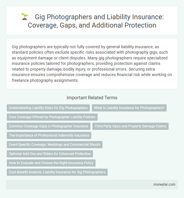 Gig Photographers and Liability Insurance: Coverage, Gaps, and Additional Protection