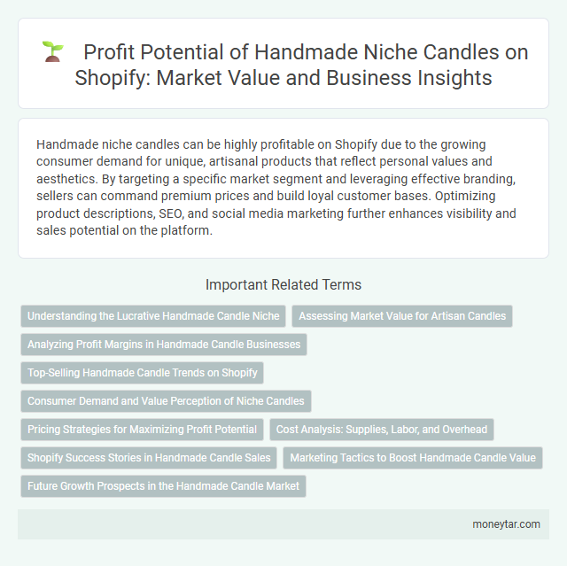 Profit Potential of Handmade Niche Candles on Shopify: Market Value and Business Insights