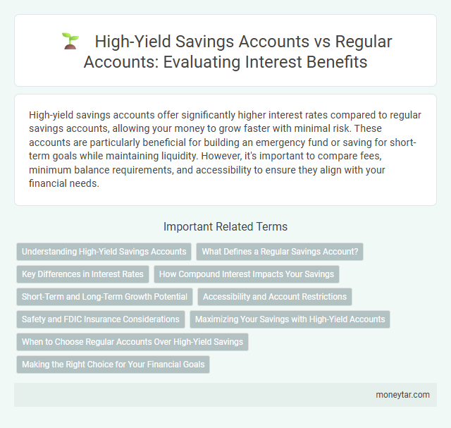 High-Yield Savings Accounts vs Regular Accounts: Evaluating Interest Benefits