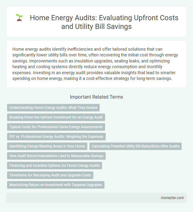 Home Energy Audits: Evaluating Upfront Costs and Utility Bill Savings