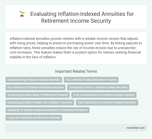 Evaluating Inflation-Indexed Annuities for Retirement Income Security
