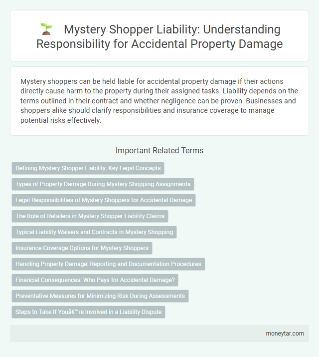 Mystery Shopper Liability: Understanding Responsibility for Accidental Property Damage