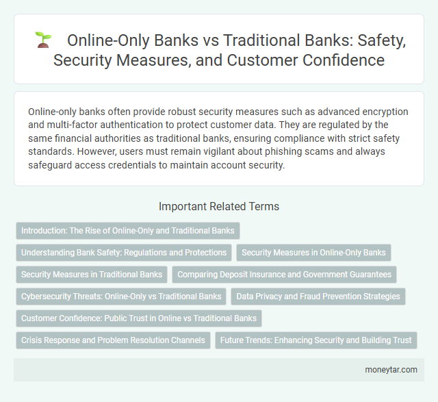 Online-Only Banks vs Traditional Banks: Safety, Security Measures, and Customer Confidence