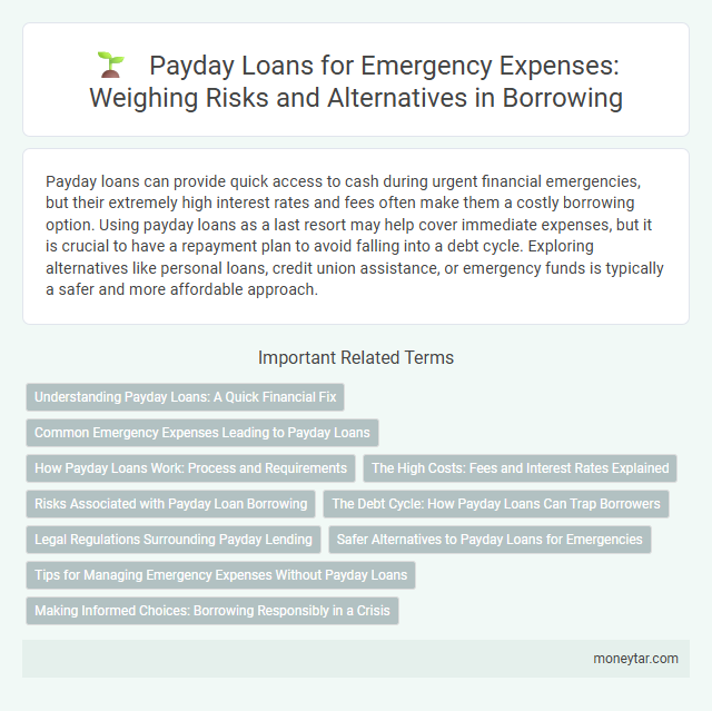 Payday Loans for Emergency Expenses: Weighing Risks and Alternatives in Borrowing