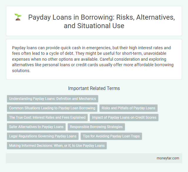 Payday Loans in Borrowing: Risks, Alternatives, and Situational Use