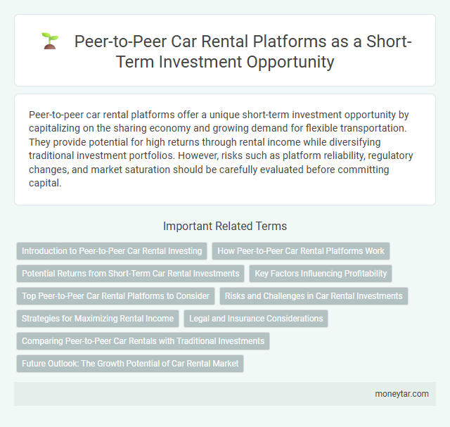 Peer-to-Peer Car Rental Platforms as a Short-Term Investment Opportunity