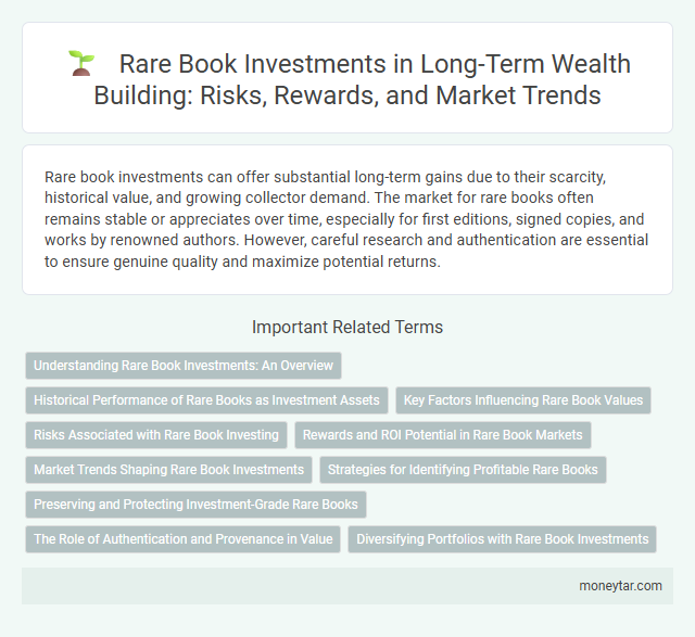 Rare Book Investments in Long-Term Wealth Building: Risks, Rewards, and Market Trends