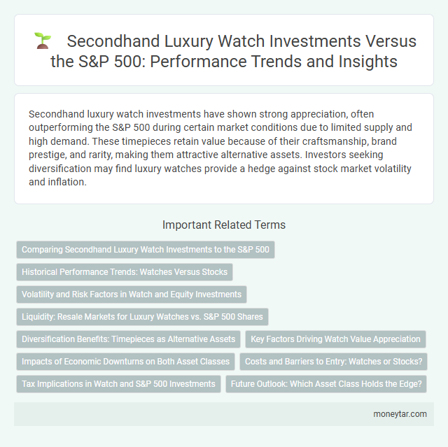 Secondhand Luxury Watch Investments Versus the S&P 500: Performance Trends and Insights