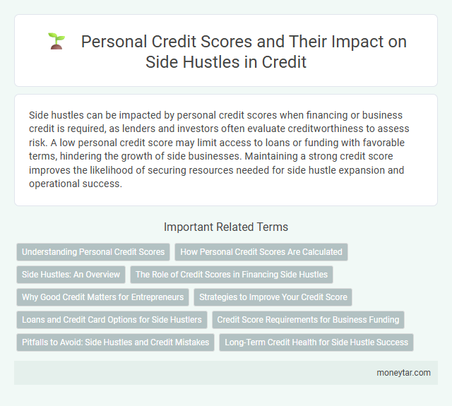 Personal Credit Scores and Their Impact on Side Hustles in Credit