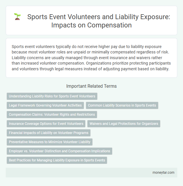 Sports Event Volunteers and Liability Exposure: Impacts on Compensation