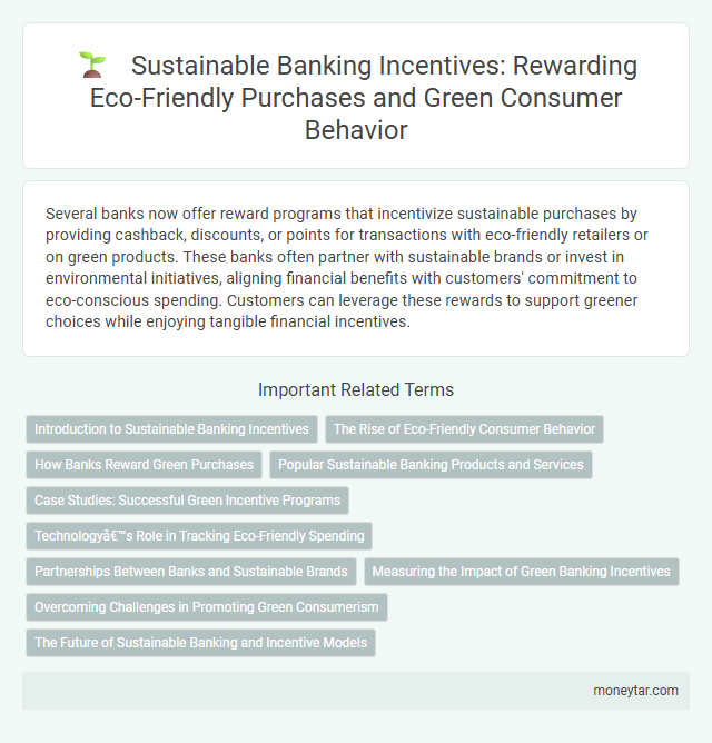 Sustainable Banking Incentives: Rewarding Eco-Friendly Purchases and Green Consumer Behavior