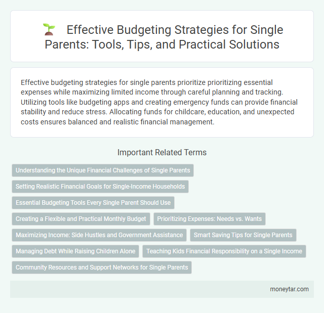 Effective Budgeting Strategies for Single Parents: Tools, Tips, and Practical Solutions