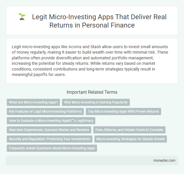 Legit Micro-Investing Apps That Deliver Real Returns in Personal Finance