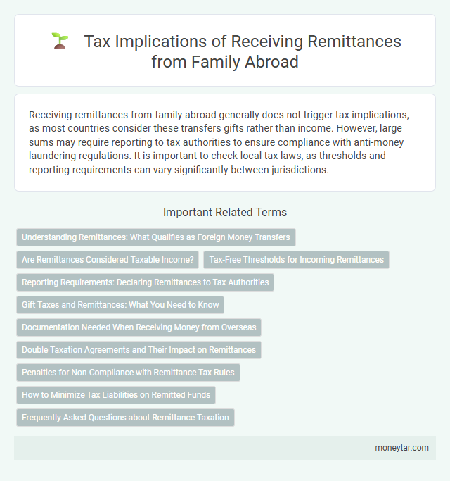 Tax Implications of Receiving Remittances from Family Abroad