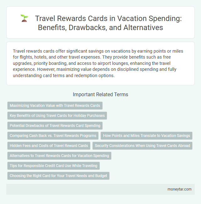 Travel Rewards Cards in Vacation Spending: Benefits, Drawbacks, and Alternatives