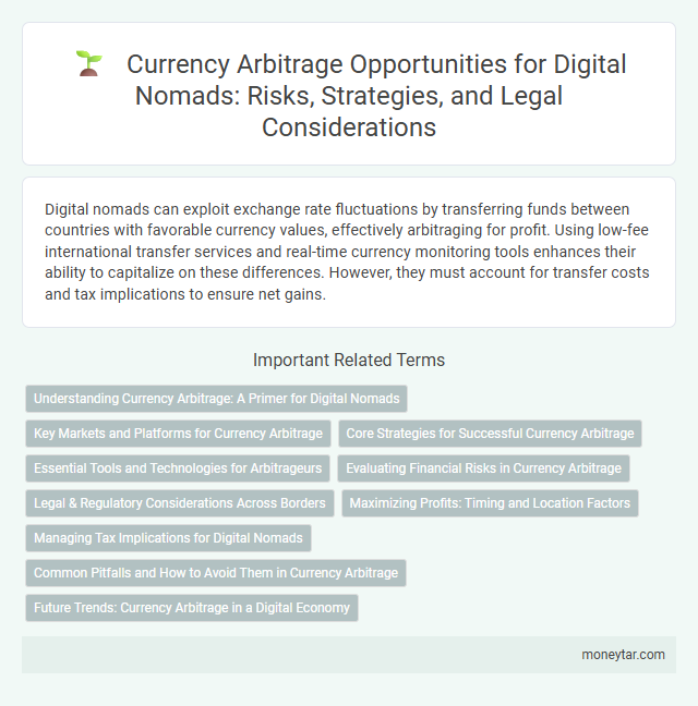 Currency Arbitrage Opportunities for Digital Nomads: Risks, Strategies, and Legal Considerations