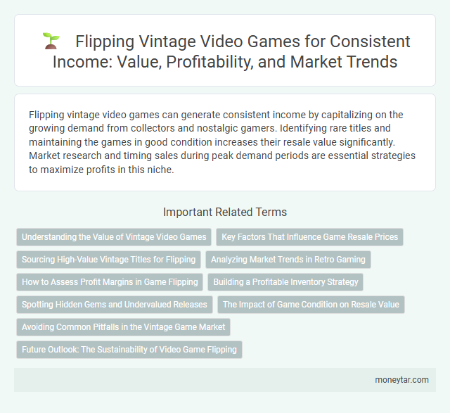 Flipping Vintage Video Games for Consistent Income: Value, Profitability, and Market Trends