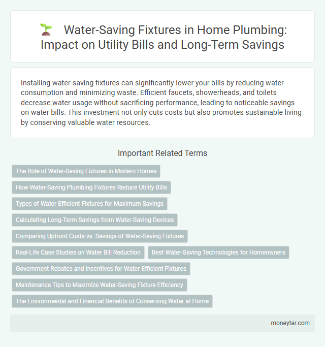 Water-Saving Fixtures in Home Plumbing: Impact on Utility Bills and Long-Term Savings