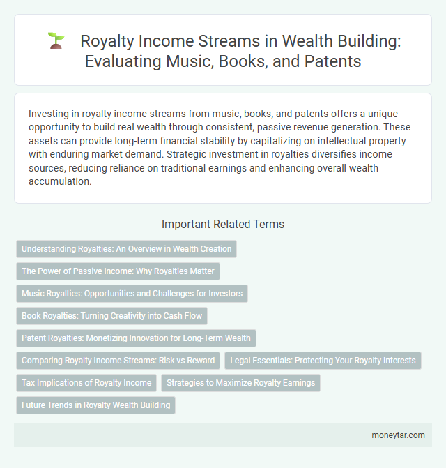 Royalty Income Streams in Wealth Building: Evaluating Music, Books, and Patents