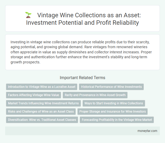 Vintage Wine Collections as an Asset: Investment Potential and Profit Reliability
