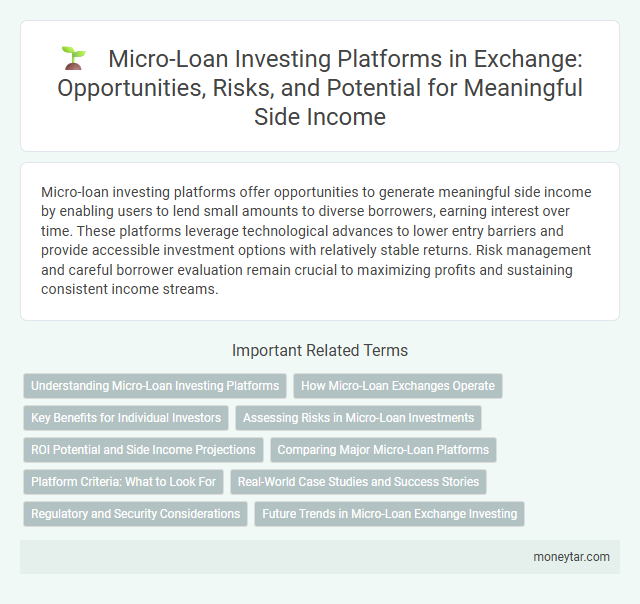 Micro-Loan Investing Platforms in Exchange: Opportunities, Risks, and Potential for Meaningful Side Income