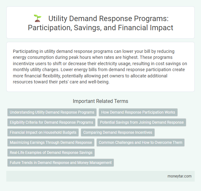 Utility Demand Response Programs: Participation, Savings, and Financial Impact