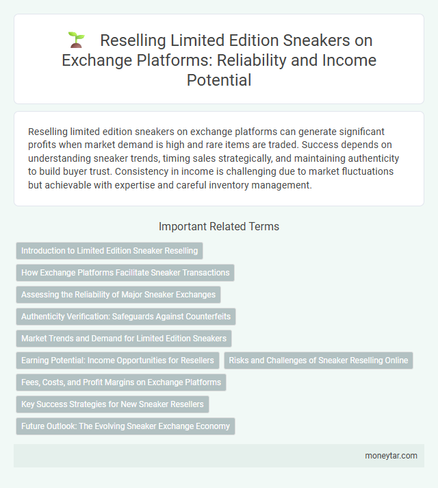 Reselling Limited Edition Sneakers on Exchange Platforms: Reliability and Income Potential