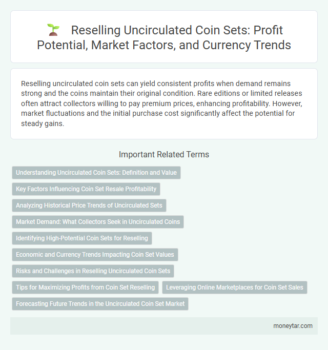 Reselling Uncirculated Coin Sets: Profit Potential, Market Factors, and Currency Trends