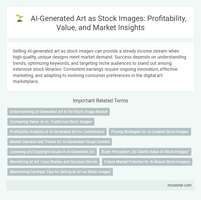 AI-Generated Art as Stock Images: Profitability, Value, and Market Insights