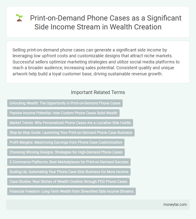 Print-on-Demand Phone Cases as a Significant Side Income Stream in Wealth Creation