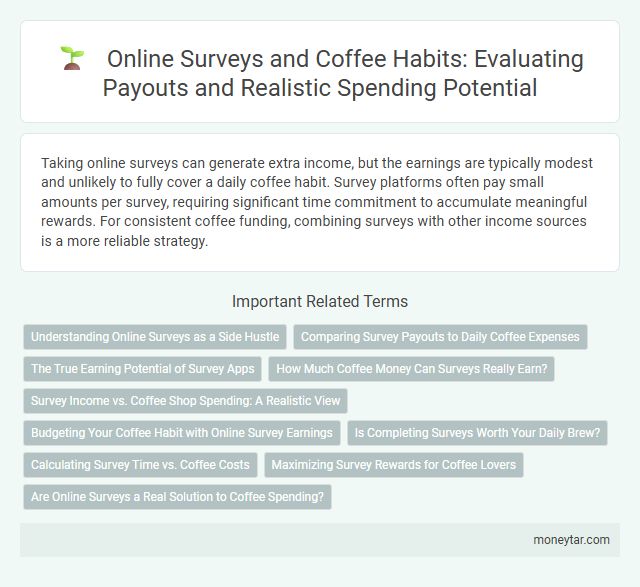 Online Surveys and Coffee Habits: Evaluating Payouts and Realistic Spending Potential