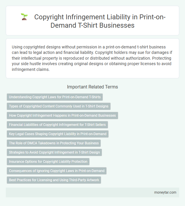 Copyright Infringement Liability in Print-on-Demand T-Shirt Businesses