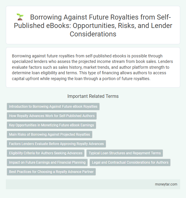 Borrowing Against Future Royalties from Self-Published eBooks: Opportunities, Risks, and Lender Considerations