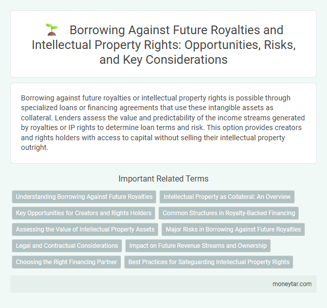 Borrowing Against Future Royalties and Intellectual Property Rights: Opportunities, Risks, and Key Considerations