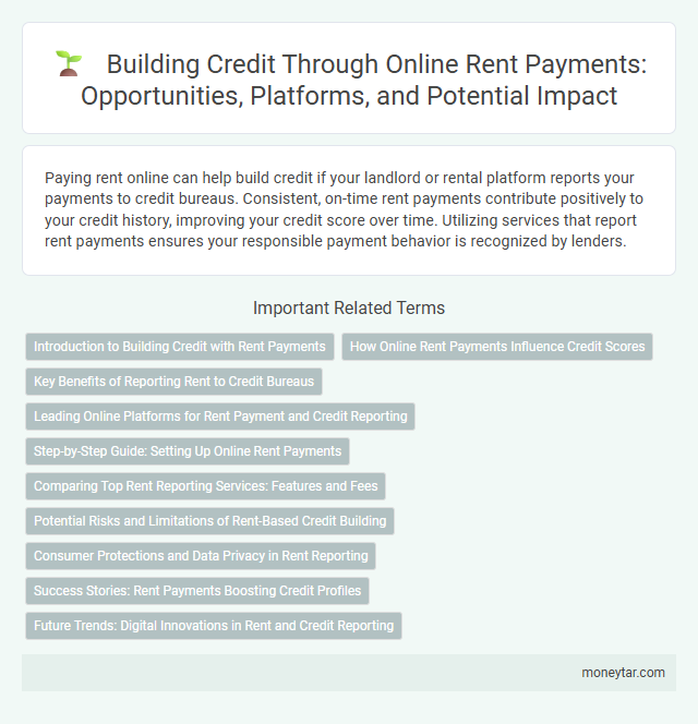 Building Credit Through Online Rent Payments: Opportunities, Platforms, and Potential Impact