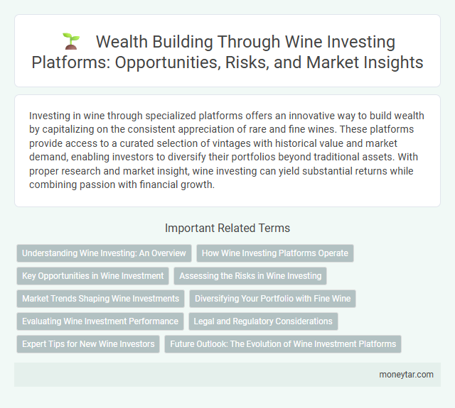 Wealth Building Through Wine Investing Platforms: Opportunities, Risks, and Market Insights
