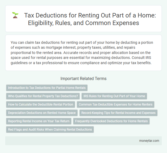 Tax Deductions for Renting Out Part of a Home: Eligibility, Rules, and Common Expenses
