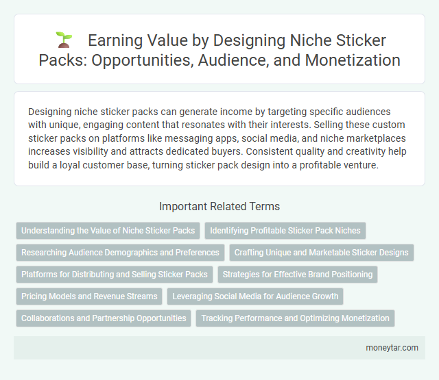 Earning Value by Designing Niche Sticker Packs: Opportunities, Audience, and Monetization