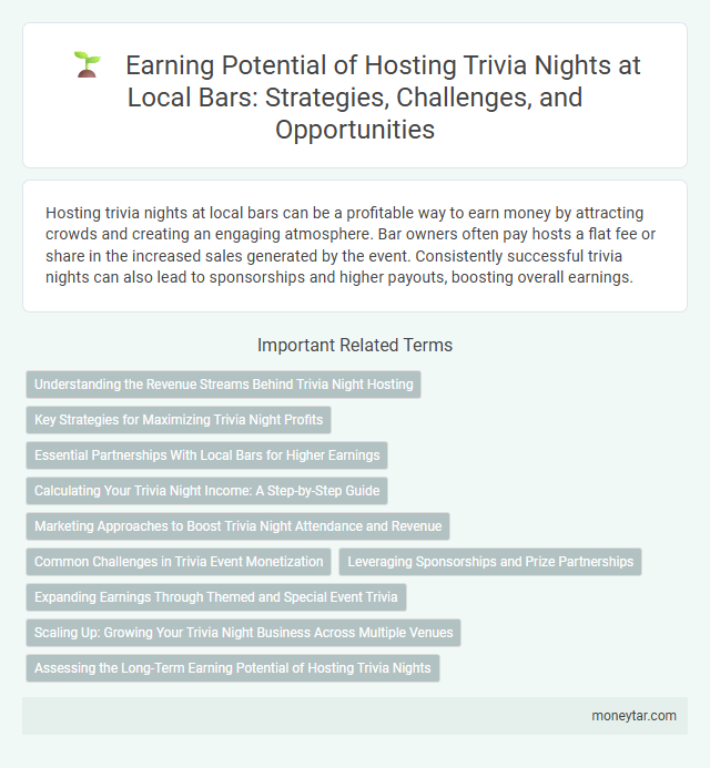 Earning Potential of Hosting Trivia Nights at Local Bars: Strategies, Challenges, and Opportunities