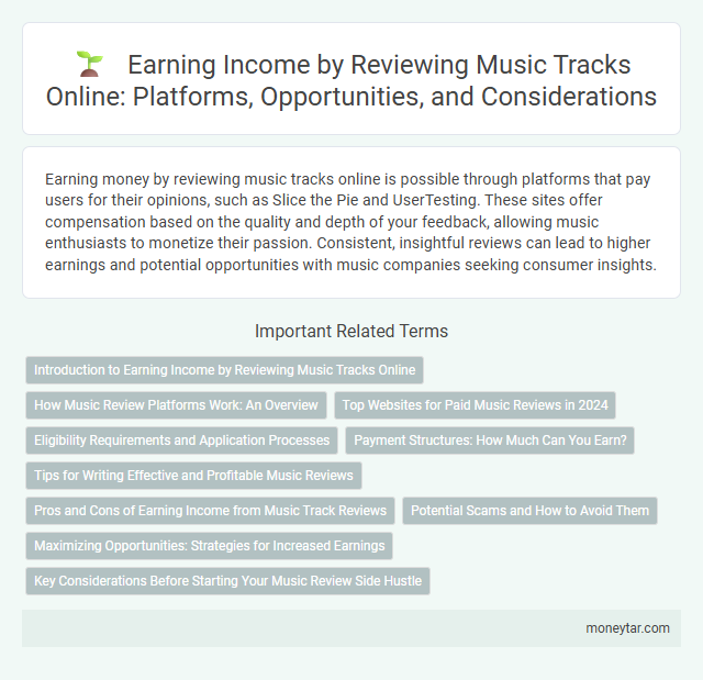 Earning Income by Reviewing Music Tracks Online: Platforms, Opportunities, and Considerations