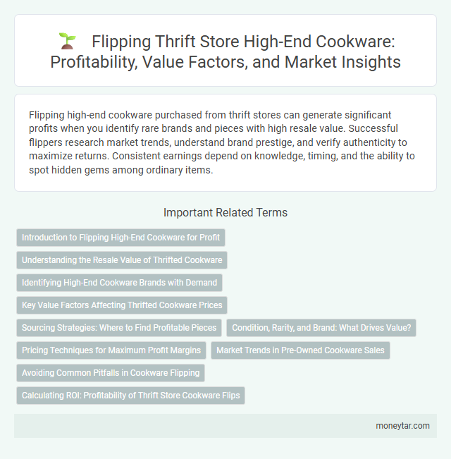 Flipping Thrift Store High-End Cookware: Profitability, Value Factors, and Market Insights